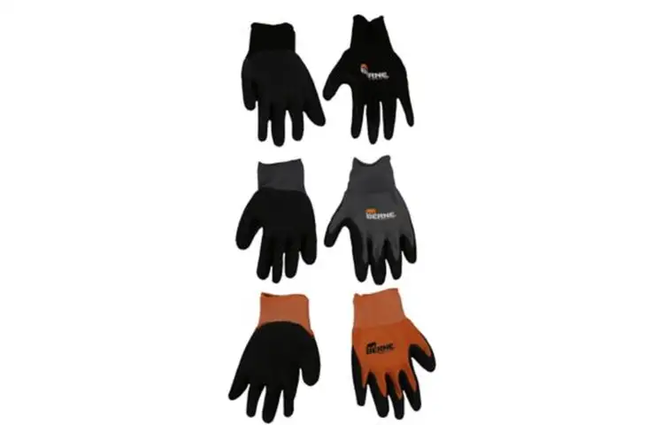 Berne Quick-Grip Gloves (3-Pack) - Mens